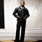 Black leather jacket