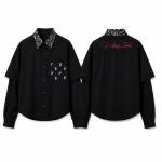 Black double sleeve shirt