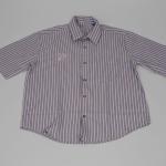 Gray Pinstripe button up shirt